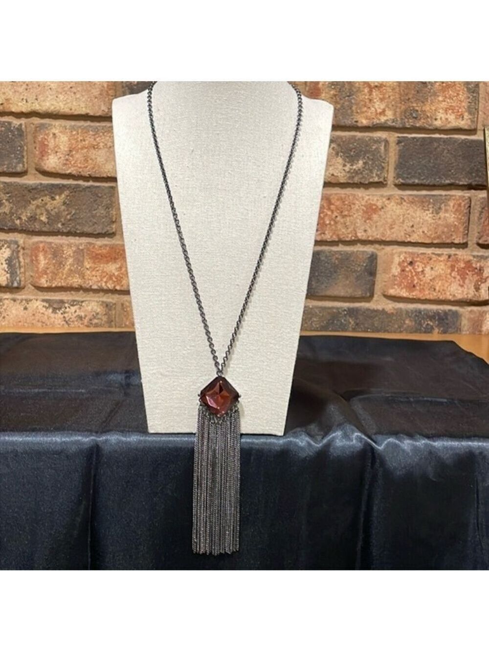 White House Black Market NWOT tassel pendant necklace.